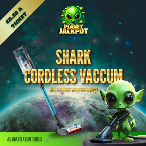 WIN A SHARK CORDLESS VACUUM